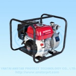 Portable gasoline engine water pump