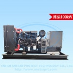 High power diesel generator set 100KW