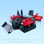 Crawler type rotary cultivator